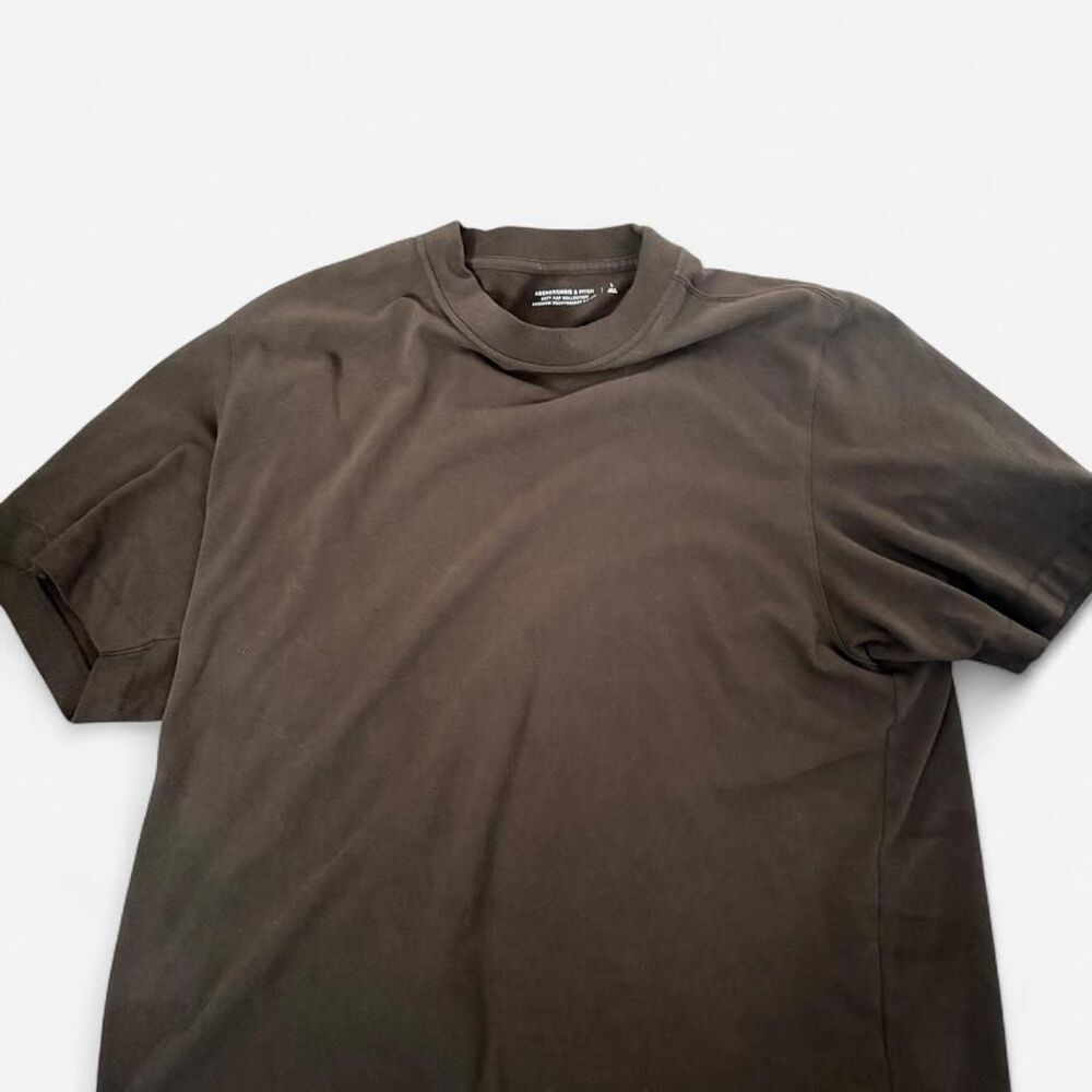 Abercrombie-fitch Women's Brown and Khaki T-shirt